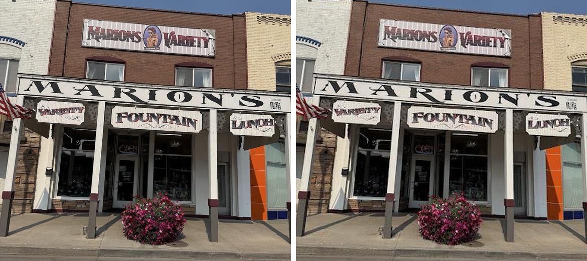 Marion's Variety Menu